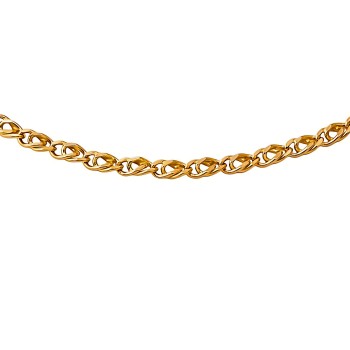 9ct gold 13.1g 22 inch double curb Chain